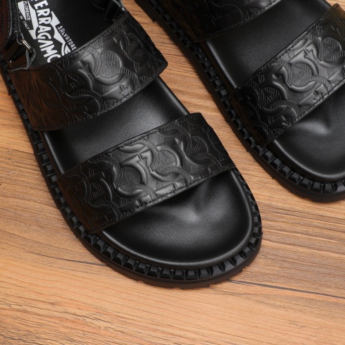 Replica Salvatore Ferragamo Sandals For Men #1098034 $68.00 USD for Wholesale