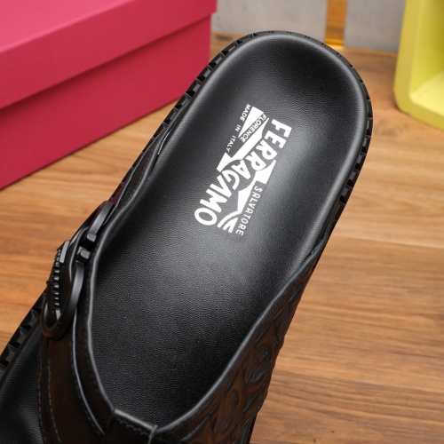 Replica Salvatore Ferragamo Slippers For Men #1098038 $68.00 USD for Wholesale