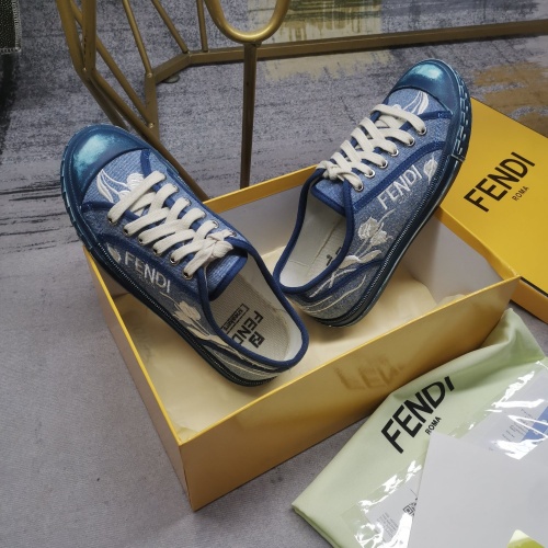 Replica Fendi Casual Shoes For Men #1098051 $88.00 USD for Wholesale