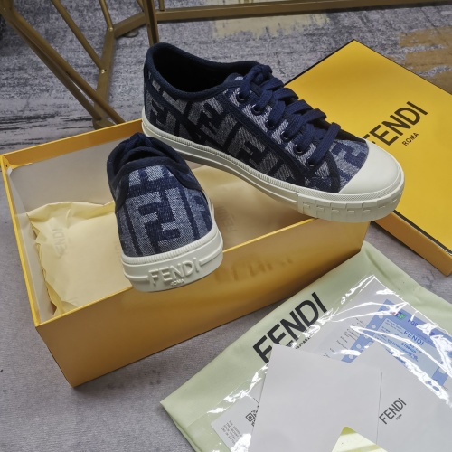 Replica Fendi Casual Shoes For Women #1098052 $88.00 USD for Wholesale