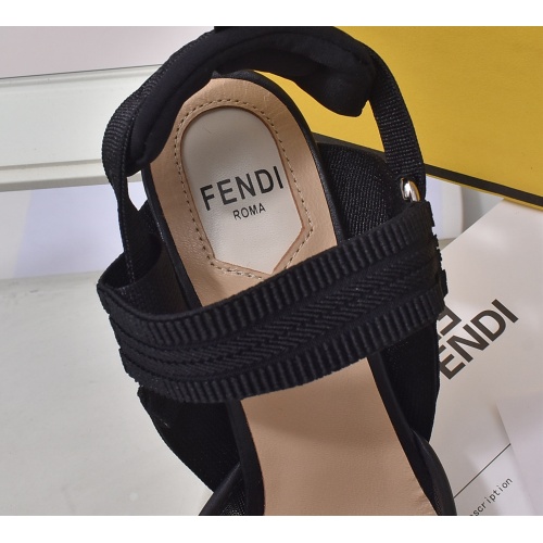 Replica Fendi Sandal For Women #1098057 $82.00 USD for Wholesale