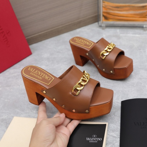 Replica Valentino Slippers For Women #1098089 $145.00 USD for Wholesale