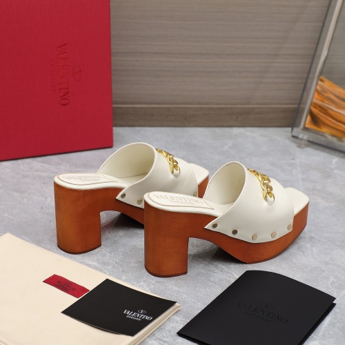Replica Valentino Slippers For Women #1098090 $145.00 USD for Wholesale