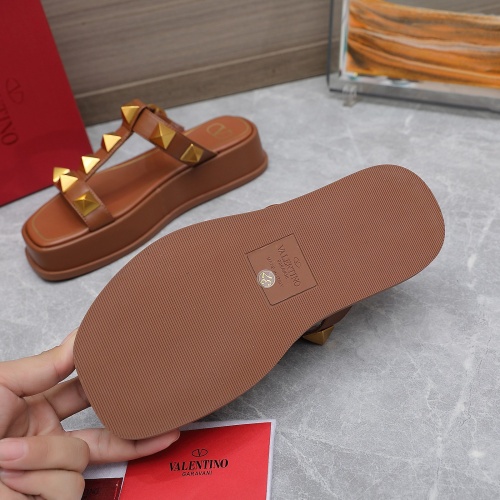 Replica Valentino Slippers For Women #1098134 $112.00 USD for Wholesale