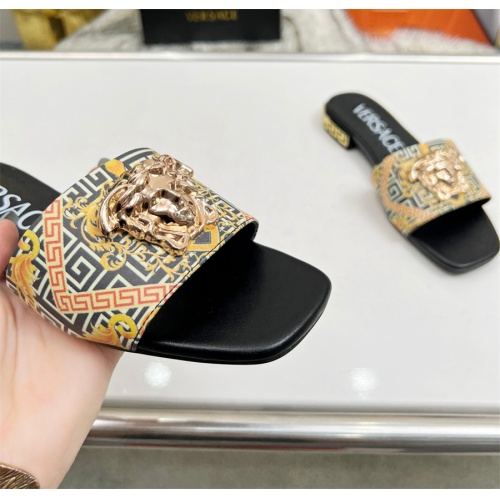 Replica Versace Slippers For Women #1098147 $82.00 USD for Wholesale