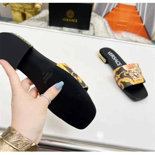 Replica Versace Slippers For Women #1098148 $82.00 USD for Wholesale