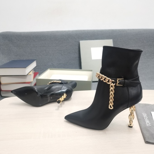 Replica Tom Ford Boots For Women #1098225 $175.00 USD for Wholesale