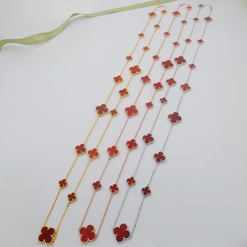 Replica Van Cleef & Arpels Necklaces For Women #1098232 $60.00 USD for Wholesale
