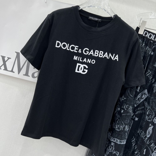 Replica Dolce & Gabbana D&G Tracksuits Short Sleeved For Women #1098281 $92.00 USD for Wholesale