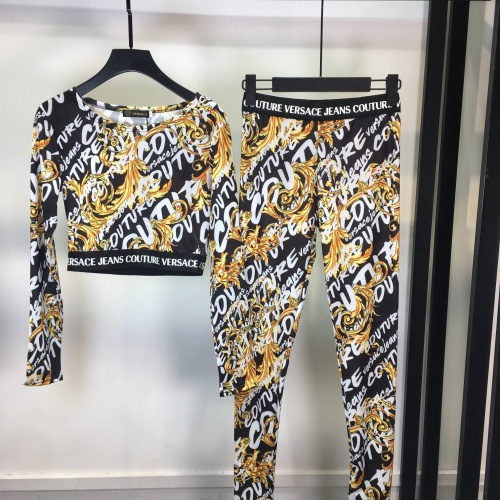 Versace Tracksuits Long Sleeved For Women #1098315 $100.00 USD, Wholesale Replica Versace Tracksuits