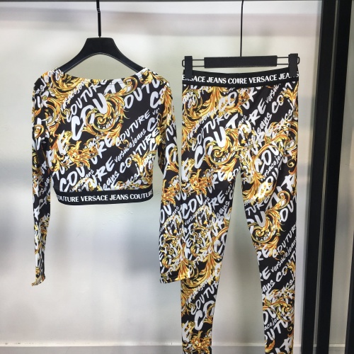 Replica Versace Tracksuits Long Sleeved For Women #1098315 $100.00 USD for Wholesale