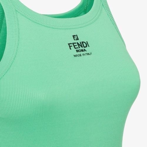 Replica Fendi T-Shirts Sleeveless For Women #1098357 $45.00 USD for Wholesale