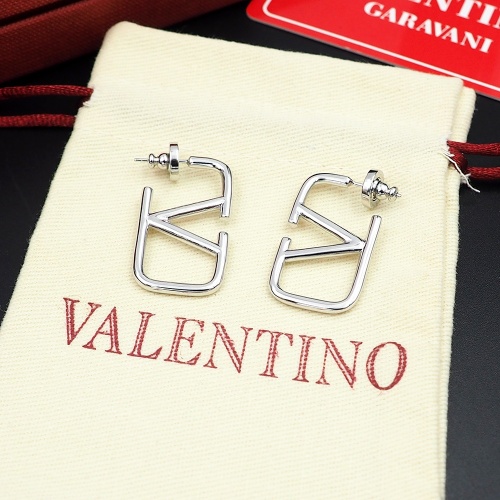 Replica Valentino Earrings For Women #1098401 $25.00 USD for Wholesale