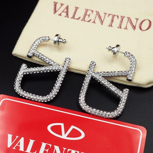 Replica Valentino Earrings For Women #1098411 $32.00 USD for Wholesale
