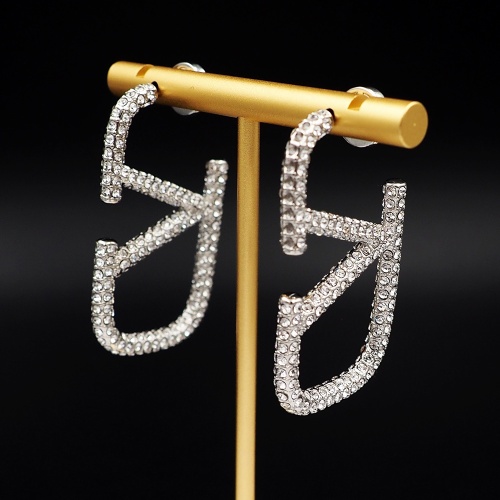 Replica Valentino Earrings For Women #1098411 $32.00 USD for Wholesale