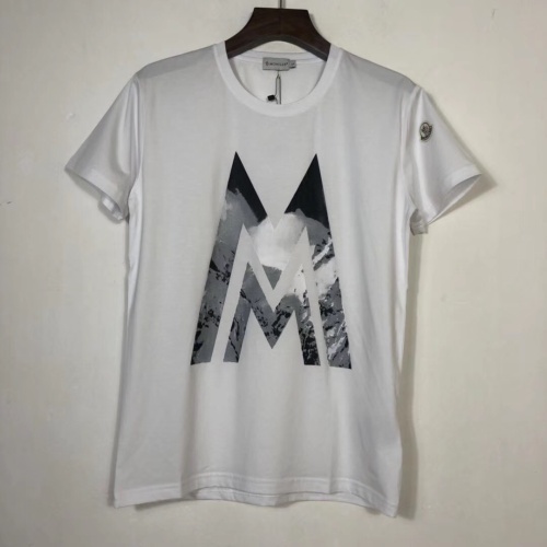 Moncler T-Shirts Short Sleeved For Men #1098413 $25.00 USD, Wholesale Replica Moncler T-Shirts