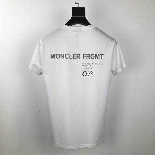 Replica Moncler T-Shirts Short Sleeved For Men #1098421 $25.00 USD for Wholesale