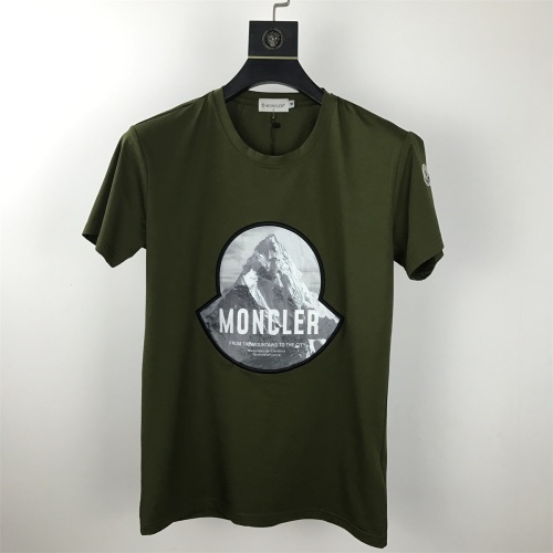 Moncler T-Shirts Short Sleeved For Men #1098433 $25.00 USD, Wholesale Replica Moncler T-Shirts