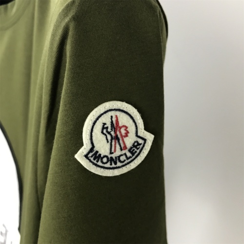 Replica Moncler T-Shirts Short Sleeved For Men #1098433 $25.00 USD for Wholesale