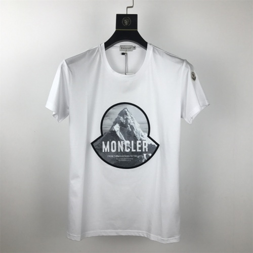 Moncler T-Shirts Short Sleeved For Men #1098435 $25.00 USD, Wholesale Replica Moncler T-Shirts