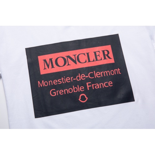 Replica Moncler T-Shirts Short Sleeved For Men #1098449 $25.00 USD for Wholesale