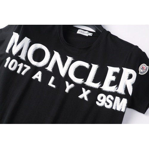 Replica Moncler T-Shirts Short Sleeved For Men #1098525 $25.00 USD for Wholesale