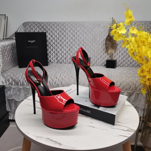 Replica Yves Saint Laurent YSL Sandal For Women #1098537 $145.00 USD for Wholesale