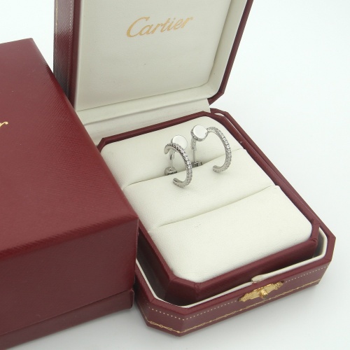 Cartier Earrings For Women #1098568 $27.00 USD, Wholesale Replica Cartier Earrings