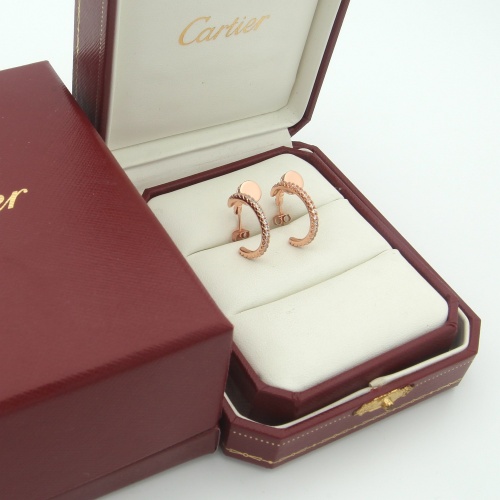 Cartier Earrings For Women #1098569 $27.00 USD, Wholesale Replica Cartier Earrings