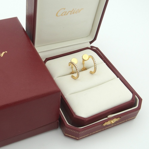 Cartier Earrings For Women #1098570 $27.00 USD, Wholesale Replica Cartier Earrings
