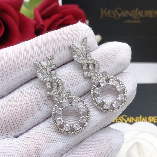 Replica Yves Saint Laurent YSL Earrings For Women #1098571 $27.00 USD for Wholesale