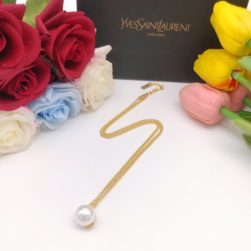 Replica Yves Saint Laurent YSL Necklaces For Women #1098579 $29.00 USD for Wholesale