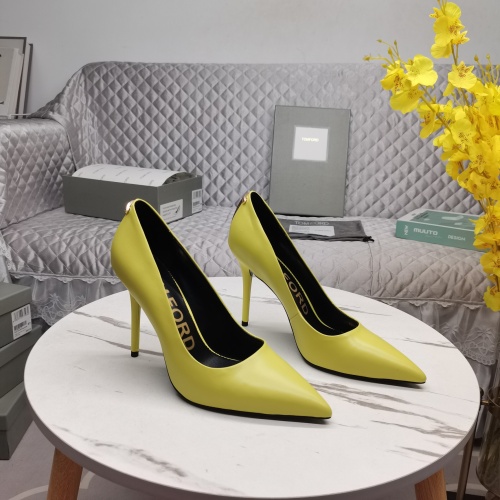 Tom Ford High-Heeled Shoes For Women #1098598 $125.00 USD, Wholesale Replica Tom Ford High-Heeled Shoes