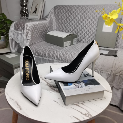 Replica Tom Ford High-Heeled Shoes For Women #1098599 $125.00 USD for Wholesale