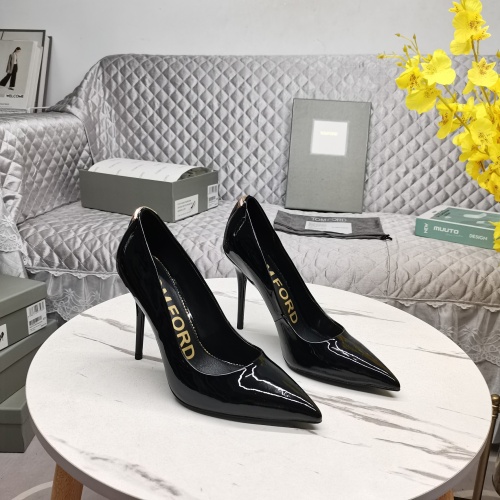 Replica Tom Ford High-Heeled Shoes For Women #1098604 $125.00 USD for Wholesale