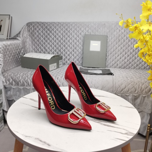 Tom Ford High-Heeled Shoes For Women #1098607 $130.00 USD, Wholesale Replica Tom Ford High-Heeled Shoes