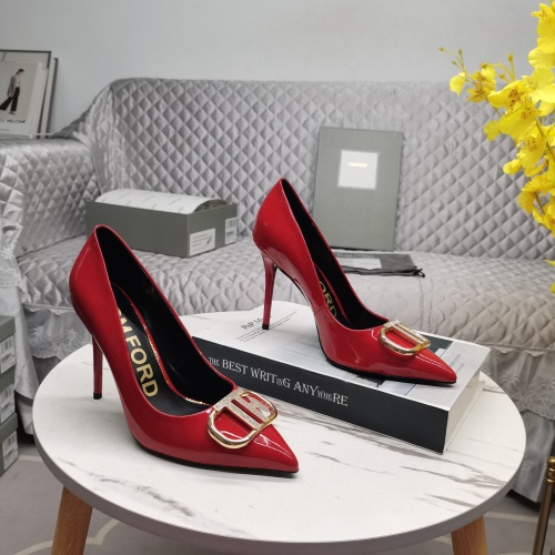 Replica Tom Ford High-Heeled Shoes For Women #1098607 $130.00 USD for Wholesale
