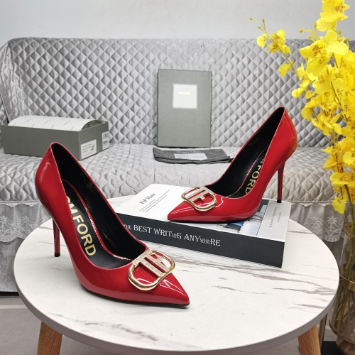 Replica Tom Ford High-Heeled Shoes For Women #1098607 $130.00 USD for Wholesale