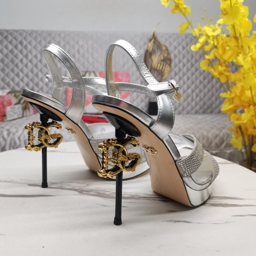 Replica Dolce & Gabbana D&G Sandal For Women #1098610 $158.00 USD for Wholesale