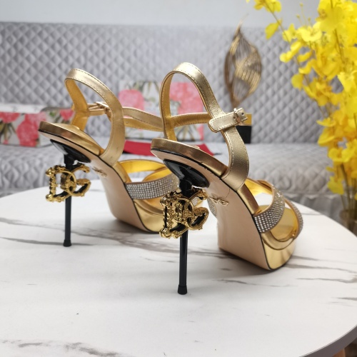 Replica Dolce & Gabbana D&G Sandal For Women #1098611 $158.00 USD for Wholesale