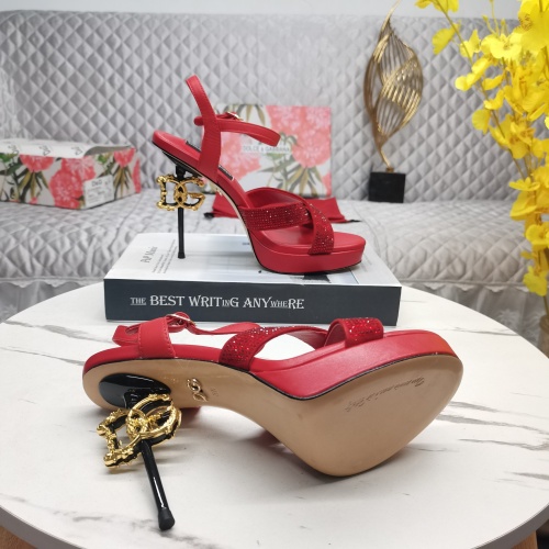Replica Dolce & Gabbana D&G Sandal For Women #1098612 $158.00 USD for Wholesale
