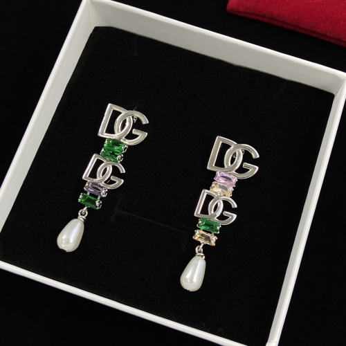 Replica Dolce & Gabbana D&G Earrings For Women #1098643 $27.00 USD for Wholesale
