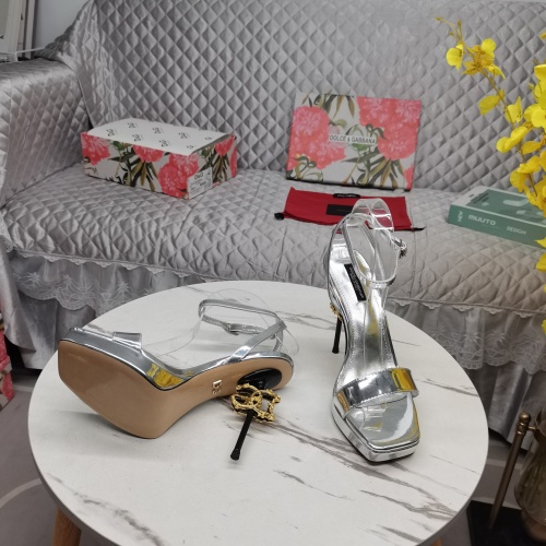 Replica Dolce & Gabbana D&G Sandal For Women #1098684 $145.00 USD for Wholesale