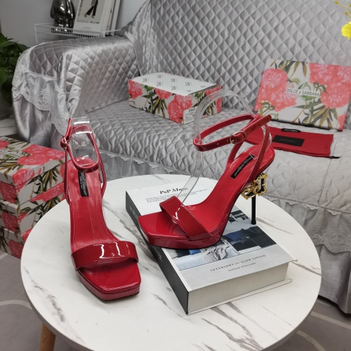 Replica Dolce & Gabbana D&G Sandal For Women #1098686 $145.00 USD for Wholesale