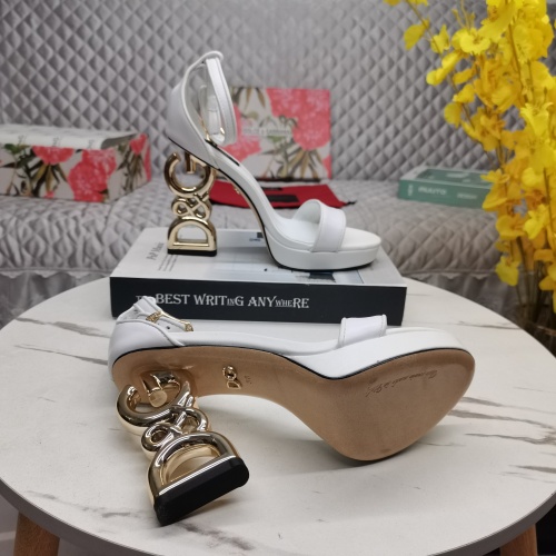 Replica Dolce & Gabbana D&G Sandal For Women #1098689 $145.00 USD for Wholesale