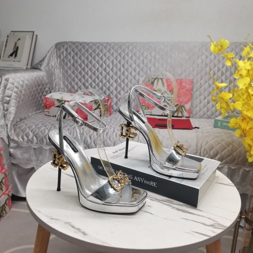Replica Dolce & Gabbana D&G Sandal For Women #1098699 $158.00 USD for Wholesale
