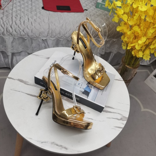 Replica Dolce & Gabbana D&G Sandal For Women #1098700 $158.00 USD for Wholesale