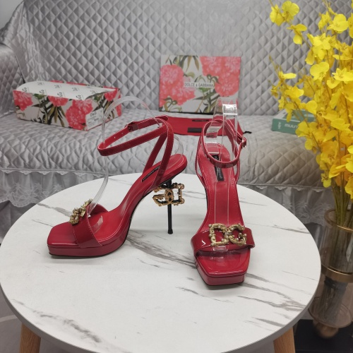 Replica Dolce & Gabbana D&G Sandal For Women #1098702 $158.00 USD for Wholesale