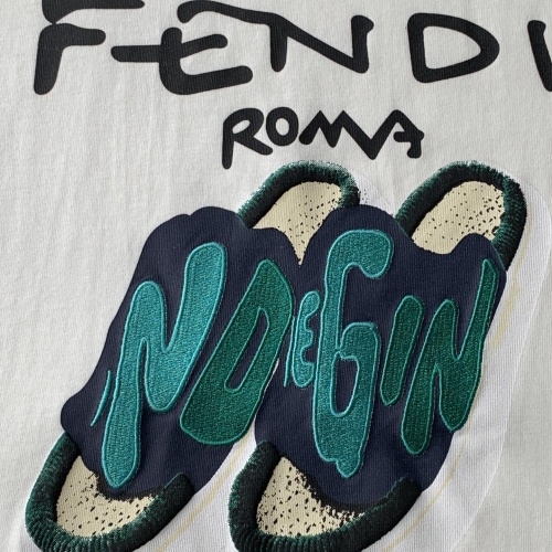 Replica Fendi T-Shirts Short Sleeved For Unisex #1098777 $56.00 USD for Wholesale