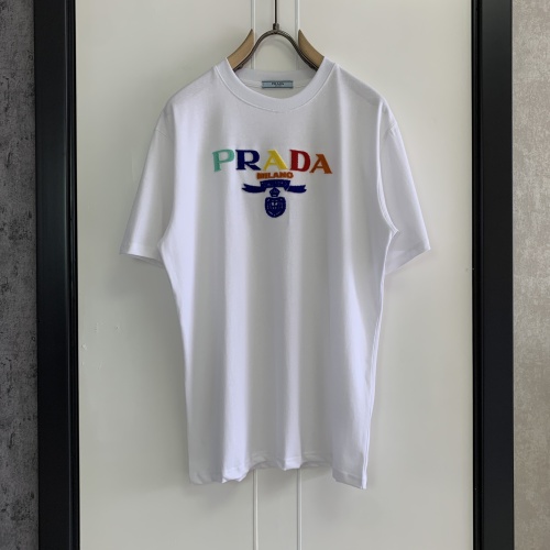 Prada T-Shirts Short Sleeved For Unisex #1098809 $52.00 USD, Wholesale Replica Prada T-Shirts